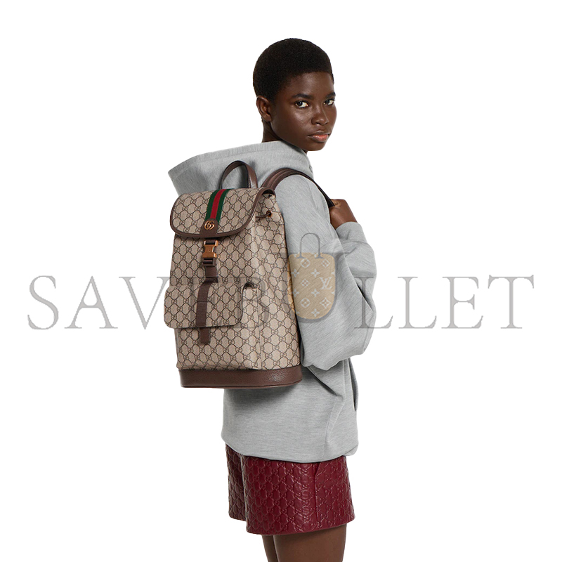 GUCCI OPHIDIA SMALL BACKPACK 839109 (28*40*12cm) GUCCI OPHIDIA SMALL BACKPACK 839109 (28*40*12cm)